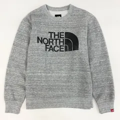 15h29 THE NORTH FACE ノースフェイス WR SWEAT CREW スウェットクルー ロゴ トレーナー 撥水加工 NT61508 Mサイズ グレー メンズ 男性用