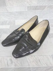 ◇ Θ Odette e Odile オデット エ オディール UNITED ARROWS ローファー シューズ サイズ22 1/2 ブラック レディース P  【1409250022913】