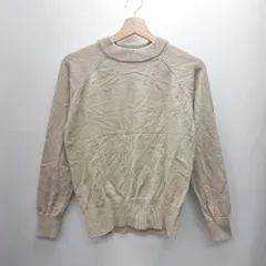 ◇ ⊇ URBAN RESEARCH DOORS 長袖 ニット サイズ1 ライトベージュ レディース E  【1502060037273】
