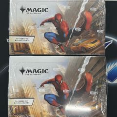 【即発送】MTG スパイダーマン プレイブースター 日本語 2BOX 特典付 ラッピング対応 マジック：ザ・ギャザリング マーベル