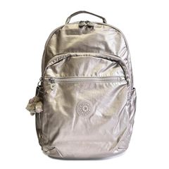 キプリング Kipling リュックサック 軽量 母の日ギフト 旅行 KI4034 48I SEOUL ソウル バックパック METALLIC GLOW