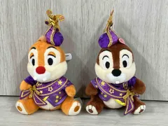 美品レア ディズニー 40周年 ぬいぐるみ チップ＆デール ドリームゴーラウンド 東京ディズニーランド 40周年 ドリームゴーラウンド チップ