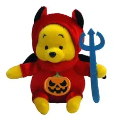 【中古】ぬいぐるみ プーさん ぬいぐるみバッジ 「ディズニー・ハロウィーン2012」 東京ディズニーリゾート限定