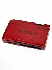 バッファロー BUFFALO 35+1メディア対応カードリーダ/ライタ レッド BSCRA35U2RD 動作確認済 廃盤