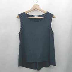 ◇ ⊂ PLST プラステ ウエストゴム セットアップ サイズM ネイビー レディース E  【1502060046060】