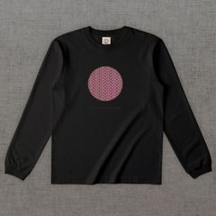 和柄長袖Tシャツ　吉原繋ぎ -彩・円-［長袖］