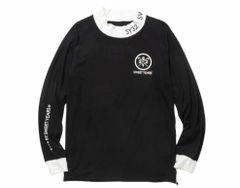 未使用　SY32 GOLF SYG-24A023 ゴルフウェア SAKURA WARM MOCK 長袖 メンズ 日本正規品 2024秋冬モデル　XL　BK