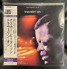 【廃盤紙ジャケ】オスカー・ピーターソン　「トラヴェリン・オン」