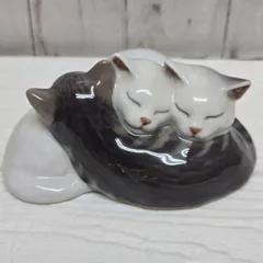   フギュリン　猫　ネコ ねこ　大きめ 2025年最新】フィギュリン 猫の人気アイテム - メルカリ