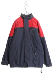 【お得なクーポン配布中!】 90s チャップス ラルフローレン 中綿 ジャケット メンズ M / オールド ポロ フリース ライナー付き ハーフ コート フルジップ ジャンパー