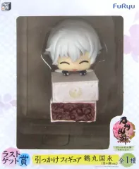 【中古】フィギュア 鶴丸国永(笑い顔Ver.) 「みんなのくじ 刀剣乱舞-ONLINE- 引っかけの陣～和菓子を添えて～」 ラストゲット賞 引っかけフィギュア