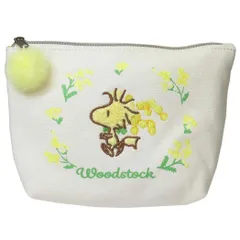スヌーピー コスメポーチ 化粧ポーチ ウッドストック ミモザ ピーナッツ ナカジマ 舟形ポーチ 小物入れ キャラクター グッズ 