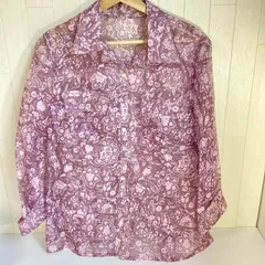 LEILIAN レリアン フレアスリーブラメストライプ シャツ 美品 大きいサイズ:15  ピンク  レディース  七分袖 2025年最新】lelianの人気アイテム - メルカリ