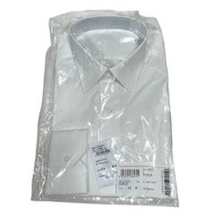 ◆未使用・保管品◆サルバトーレフェラガモ SIZE 41R Salvatore Ferragamo シャツ Yシャツ 白シャツ メンズ コットン Q16914N