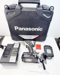 【HY】【中古】Panasonic パナソニック デュアル 14.4V 充電 インパクトドライバー セット グレー EZ75A1LE2F-H[送料無料(一部地域を除く)]HY002