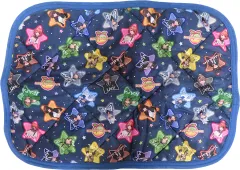 【中古】クッションカバー・ピローケース カラフルピーチ 枕パッド(35×50cm) ネイビー 「カラフルピーチ×しまむら」