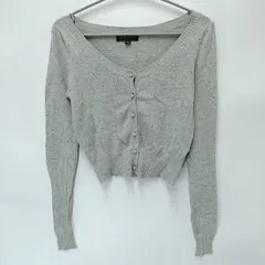 ジル スチュアート トップス ニット カーディガン Mグレー  レディース JILL STUART