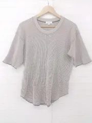 ◇ BEAUTY&YOUTH UNITED ARROWS ワッフル生地 半袖 Tシャツ カットソー サイズS ベージュ系 レディース E  【1305250024011】