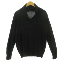 トゥモローランド トリコ TOMORROWLAND tricot ショールカラーニット 63-02-34-02613 セーター 長袖 ウール ブラック 黒 M