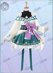 【 新品 未使用】 CG　フィナーナ竜宮　Vtuber にじさんじ　Finana コスプレ衣装 コスチューム ハロウィン仮装 イベント衣装 コスプレセット 高品質コスプレ 再現度高め