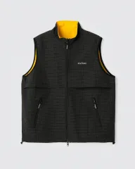 WILD THINGS ワイルドシングス ゲッコーリバーシブルベスト GECKO REVERSIBLE VEST BLACK チェック アウトドア 新品