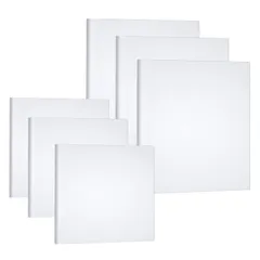 【迅速発送】キャンバス 6枚/セット 油絵キャンバス203x203mm 、203x254mm ボールドキャンバス アクリル キャンバスボードB2C3 水彩 油絵 画材のサムネイル