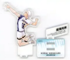【中古】アクリルスタンド・アクリルパネル [単品] 星海光来 アクリルフィギュア 「ハイキュー!! 10thクロニクル グッズ付き同梱版」 同梱特典