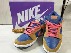 【箱付】 NIKE SB DUNK LOW PRO WHEAT/LT FUSION RED BQ6817-700 サイズ27.5cm ナイキ エスビー ダンク スニーカー