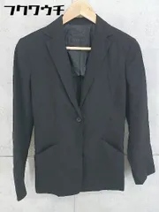 ◇ UNTITLED アンタイトル 1B シングル 長袖 テーラード ジャケット サイズ9 ブラック レディース 【中古】 【1102040002415】