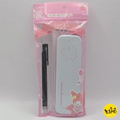 ジュースアップ サンリオキャラクターズ 缶ペンケースセット ボールペン ゲルペン 筆箱 ペンケース 限定 周年記念 【マイメロディ】