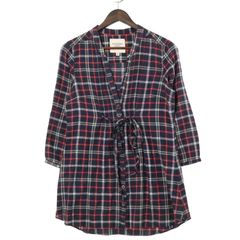 Abercrombie&Fitch アバクロンビー＆フィッチ 春夏★ チェック チュニック Sz.M レディース