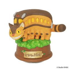 【希少】セキグチ 二馬力 となりのトトロ ネコバス（全員集合）オルゴール 希少】セキグチ 二馬力 となりのトトロ ネコバス（全員集合
