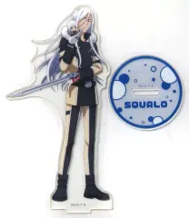 【中古】アクリルスタンド・アクリルパネル スクアーロ アクリルスタンド 「ひこくじONLINE 家庭教師ヒットマンREBORN! -Insieme a un peluche-」 B-6賞