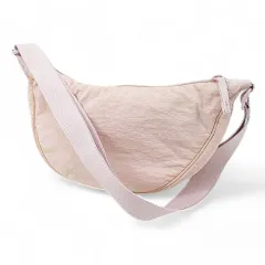 ユニクロ UNIQLO ラウンドミニショルダーバッグ ピンク系