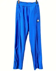 モンクレール MONCLER 22AW × PALM ANGELS パーム エンジェルス Shiny Sweatpants シャイニー スウェット パンツ 青  ロゴ H209L8H00001 M2522 ボトムスその他 ブルー Mサイズ 104MB-72のサムネイル