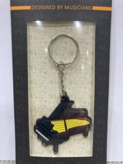 【新品 未開封】ピアノ 楽器ラバーキーホルダー