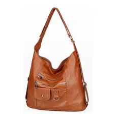 トートバッグ リュック 手提バッグ 肩掛バッグ フェイクレザー PUレザー  スーツ 肩掛け 斜めかけ シンプル お出かけ レザー調 オシャレ 無地 合成皮革 軽量 大き目 A4 レディース メンズ カジュアル ２WAY 女性 内ポケット付き