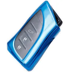 新品　[VERISSY] スマート キー ケース レクサス LEXUS LX NX LC 専用 高級 おしゃれ スマートキーカバー UX ES LS RZ (ブルー)