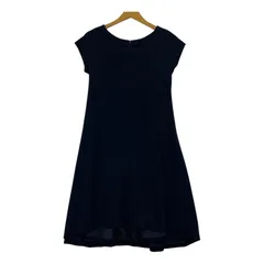 UNTITLED  アンタイトル ノースリーブワンピース size1/ネイビー