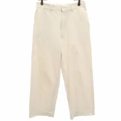 ヤエカ 日本製 コットン チノパンツ ｗ29 白 YAECA EXCLUSIVE FABRIC レディース