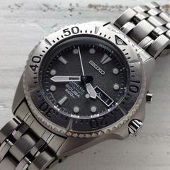 セイコー キネティック ダイバー 5M63-0B40 中古 稼働品