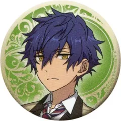 【中古】バッジ・ピンズ(キャラクター) 漣ジュン(外側白/背景緑) 「あんさんぶるスターズ! キャラバッジコレクション ver.Eve」