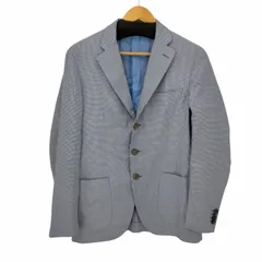 イザイア ISAIA 3B 千鳥 カシミヤ混 テーラードジャケット メンズ  46のサムネイル