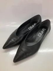 SHISEI シーセイ 12001P Vibram レザー ポインテッドトゥ パンプス size36.5/黒 ■■◎レディース
