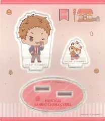 【中古】アクリルスタンド・アクリルパネル 夜久衛輔×コロコロクリリン アクリルスタンド 「ハイキュー!!×サンリオキャラクターズ POPUP STORE in PARCO」