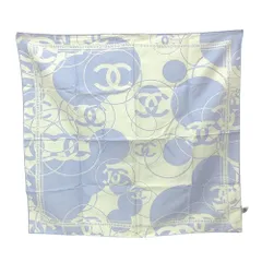 さくらもち　CHANEL シルク スカーフ 青 楽天市場】シャネル スカーフ シルクの通販