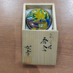 九谷焼　香合　クタニヤキ