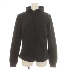 アディダス バイ ステラマッカートニー adidas by Stella McCartney パーカー スポーツウェア ジップアップ 長袖 フード 裏起毛 OT 黒 ブラック /IR ■GY03のサムネイル