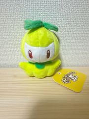 中国限定】ポケモン チコリータ可動ぬいぐるみ 頭の葉っぱ動きます