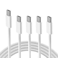 【迅速発送】USB Type C ケーブル タイプc ケーブル【4本セット 1M/2M 各2本】 USB-C & PD対応 シリコン素材採用 USB C 60W急速充電 データ転送 断線防止 高耐久ナイロン iPhone 16/16e/iPhone 15 Ma